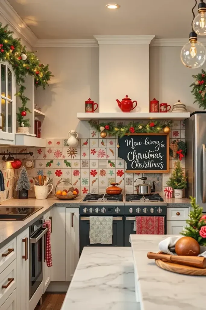 Transform Your Kitchen: 65 Festive Christmas Ideas!