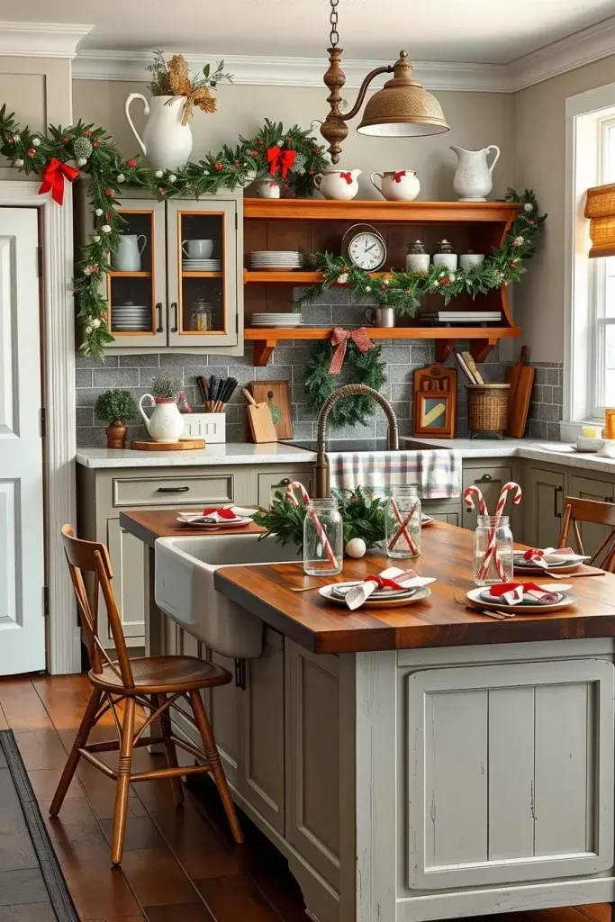 Transform Your Kitchen: 65 Festive Christmas Ideas!