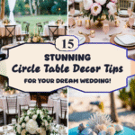 15 Stunning Circle Table Decor Tips for Your Dream Wedding!