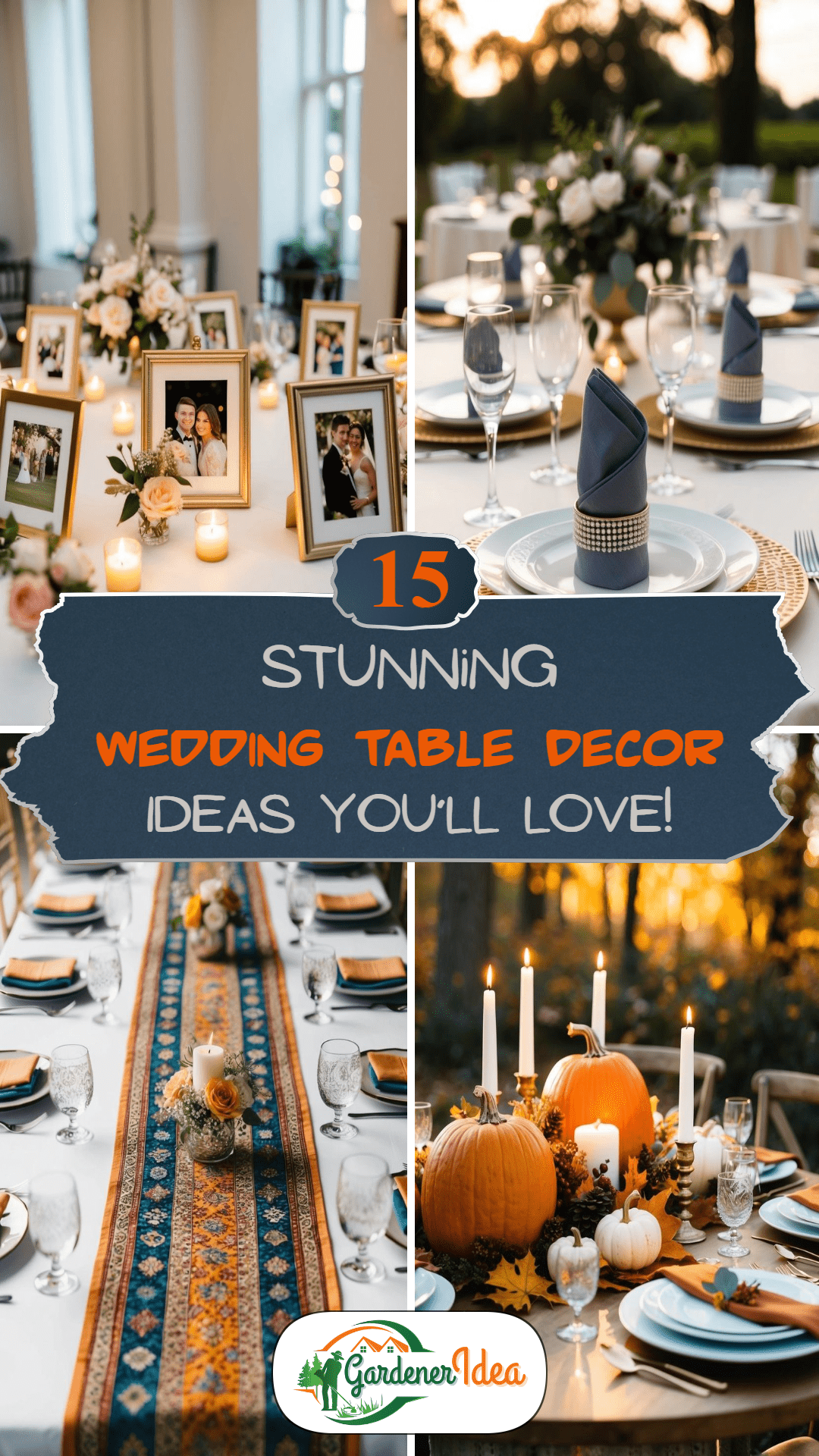 15 Stunning Wedding Table Decor Ideas You’ll Love!