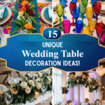 15 Unique Wedding Table Decoration Ideas!