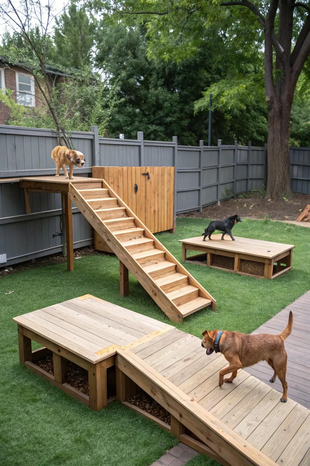 2. Multi-Level Playground Layout