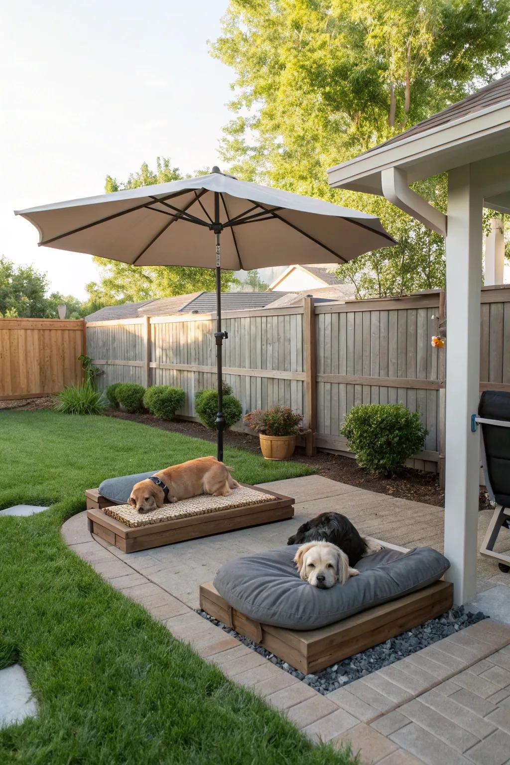 7. Shady Chill Zone for Downtime