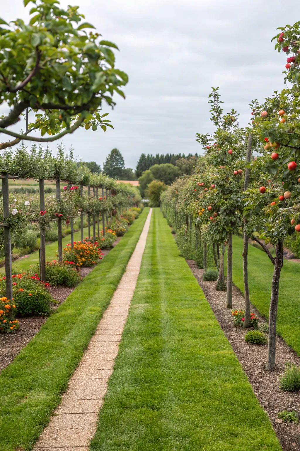 2. Orderly Rows and Garden Paths