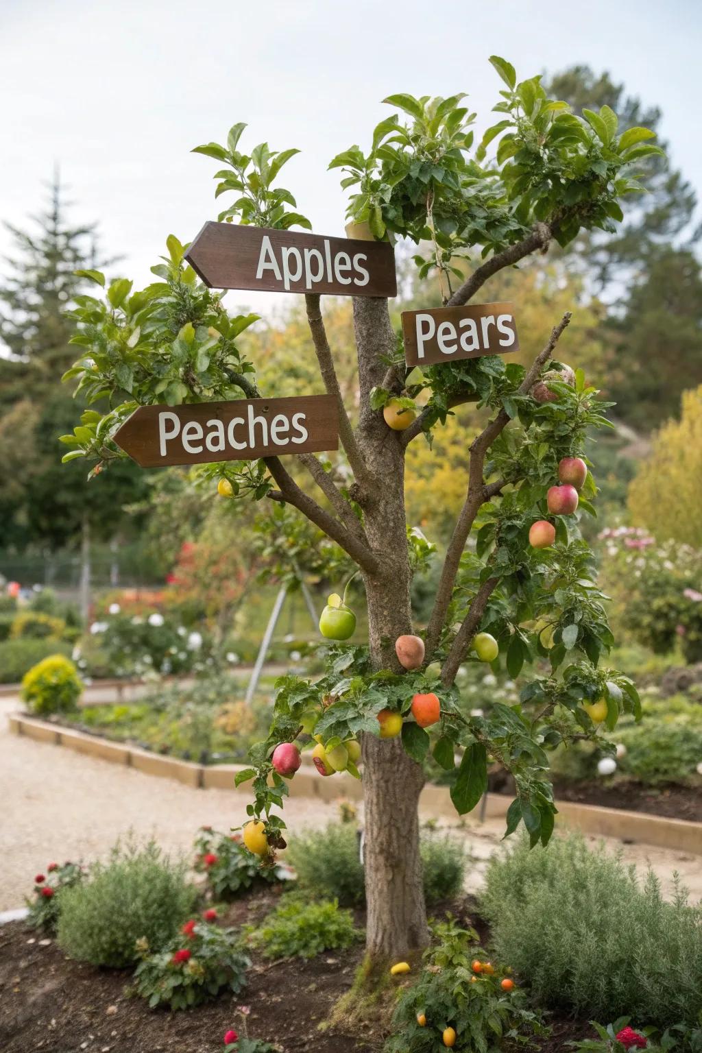 13. Try Multi-Grafted Fruit Trees
