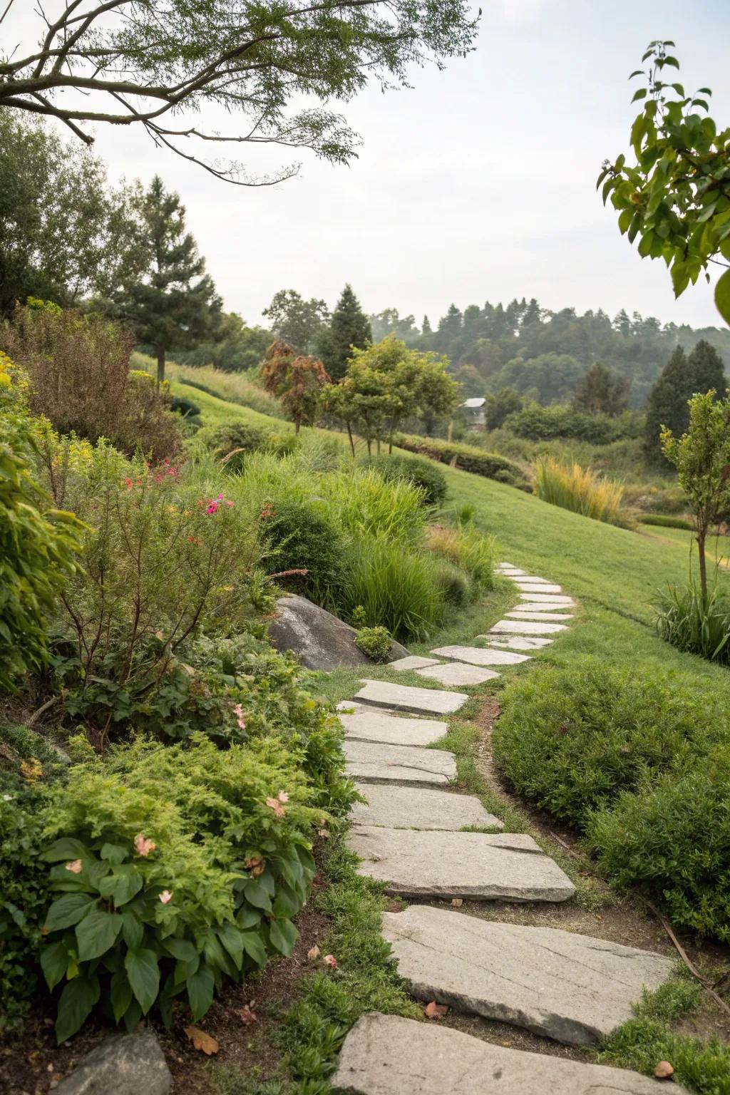 8. Run a Pathway Through the Berm