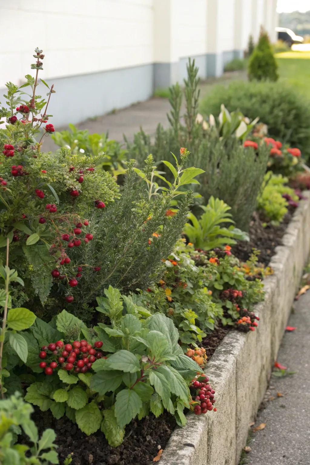 15. Grow Edible Plants on the Berm