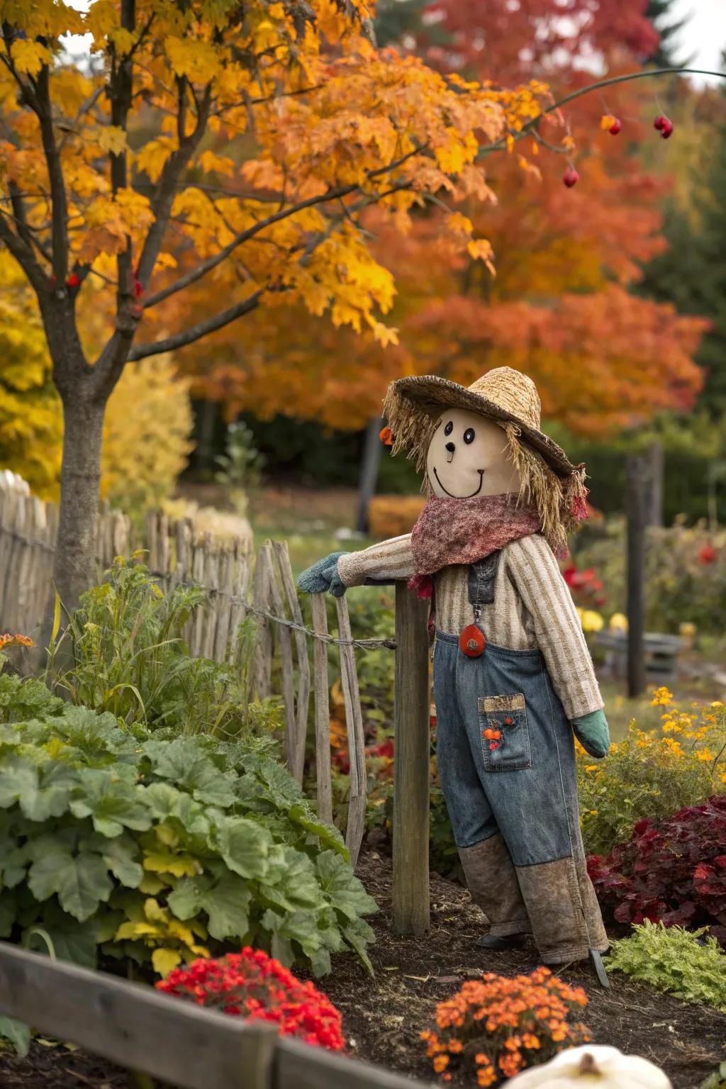 11. Classic Scarecrow Setup