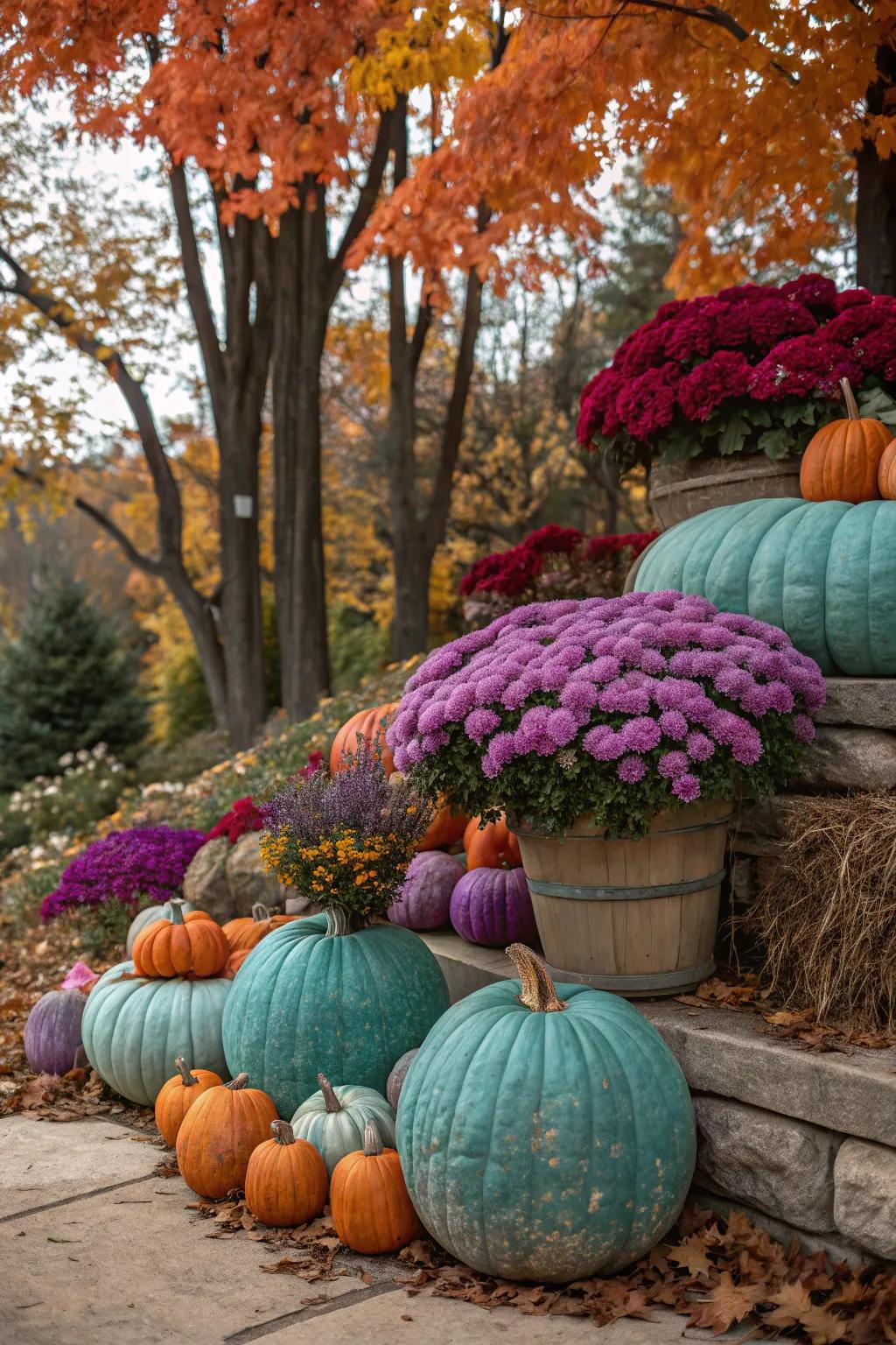 8. Bold Color Contrasts