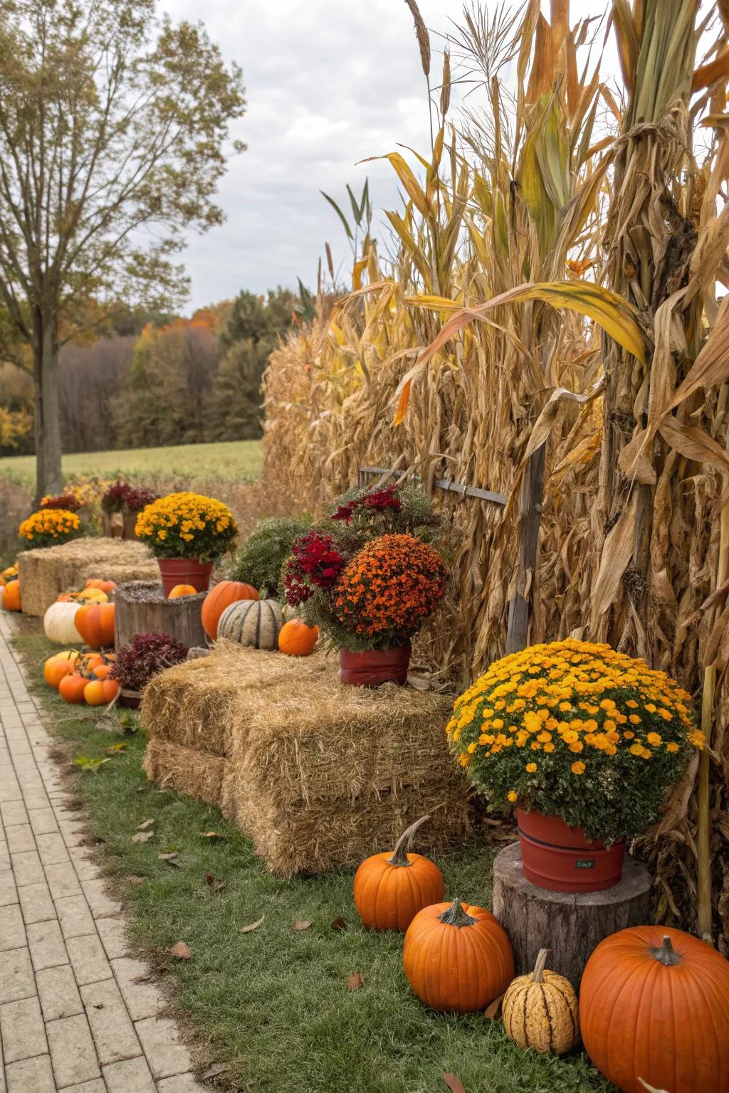 3. Cornstalk Bundle Backdrop