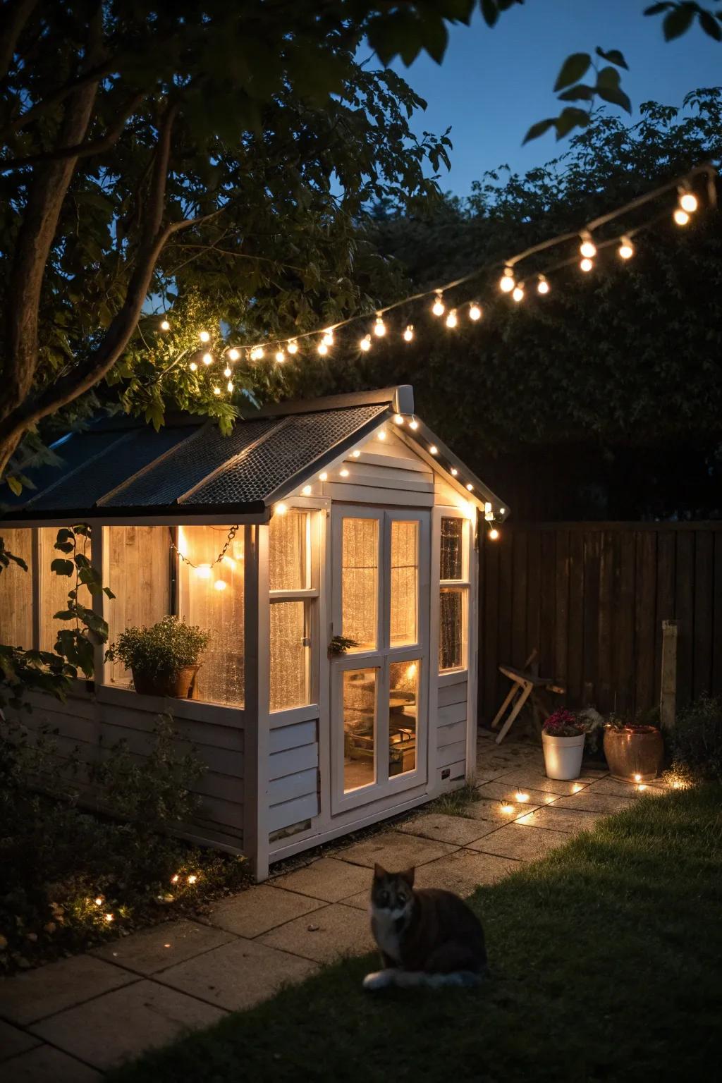 8. Solar-Powered Lights