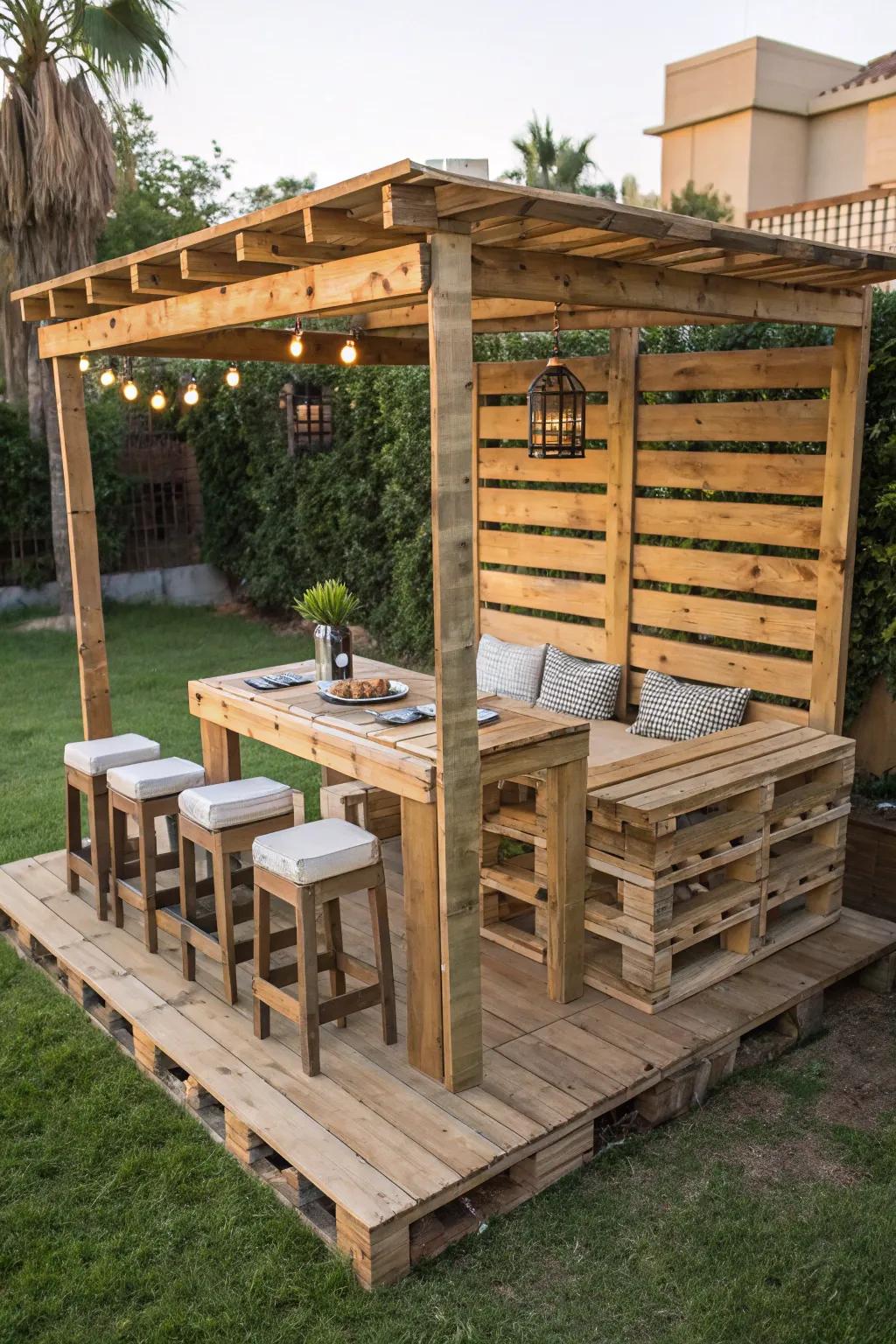 4. Build DIY Pallet Furniture