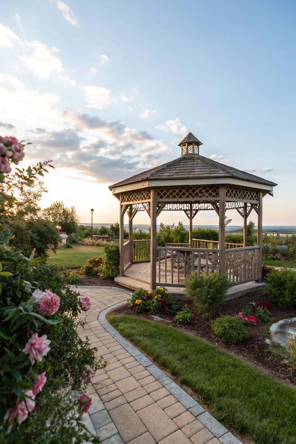 17+ Inspiring Backyard Pallet Gazebo Ideas