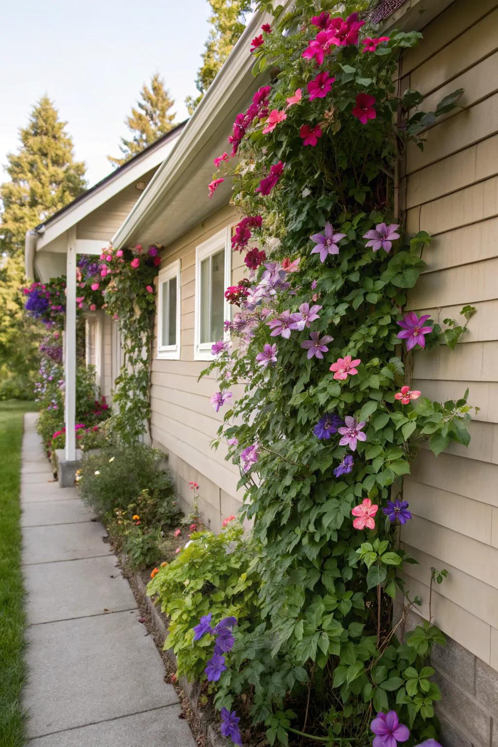13. Creeping Vines on Bare Walls