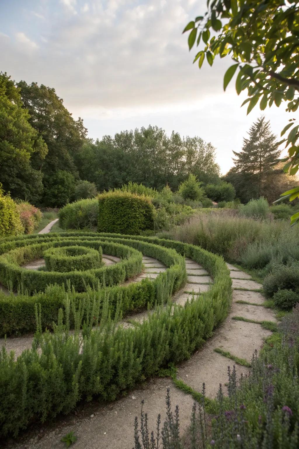 4. Herb-Filled Paths