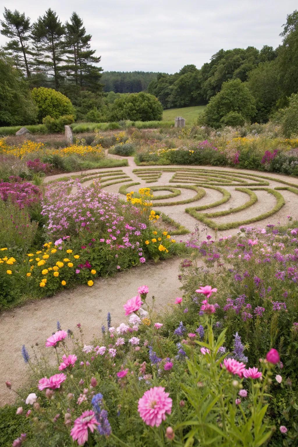6. Wildflower Labyrinth