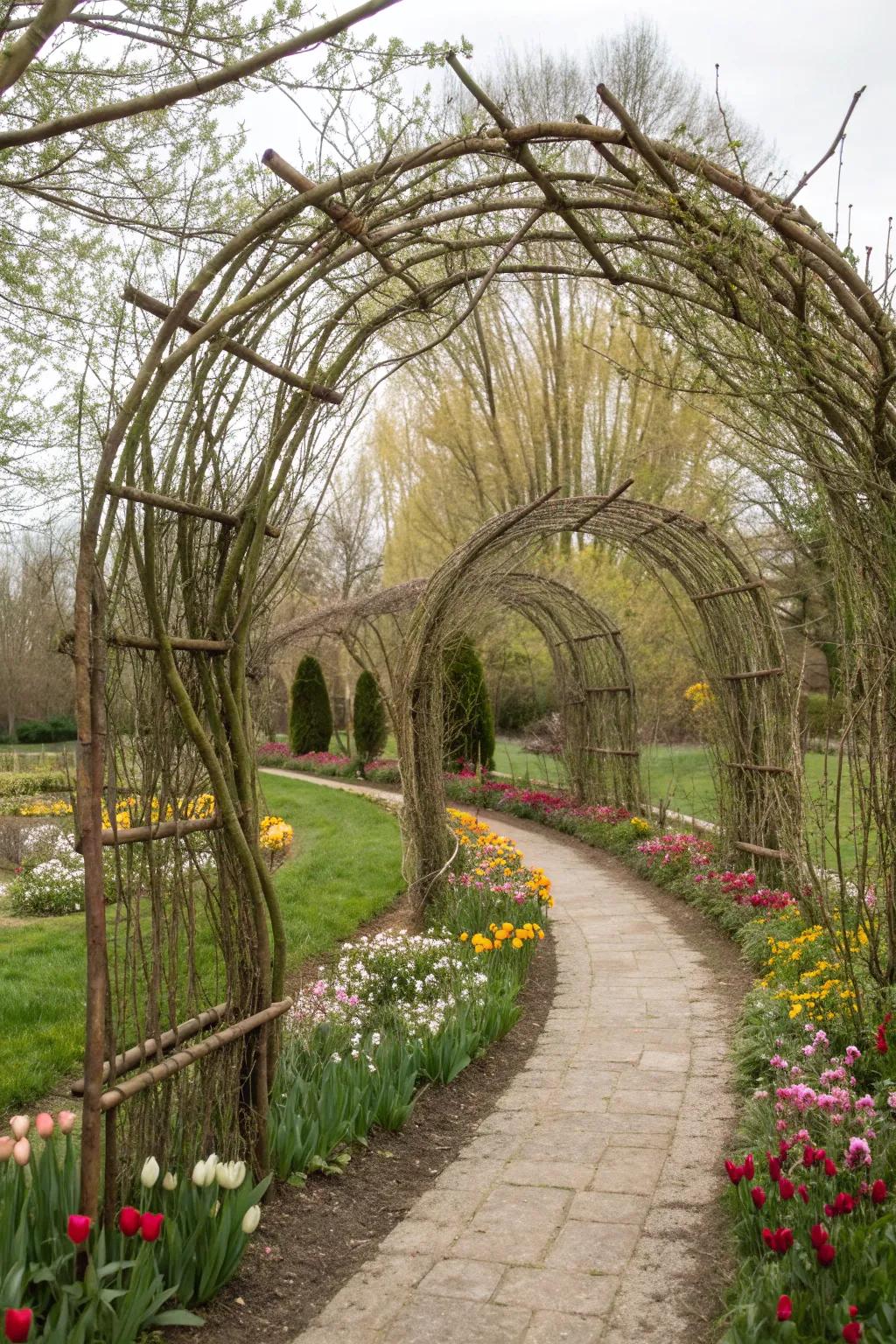 17. Living Willow Walls