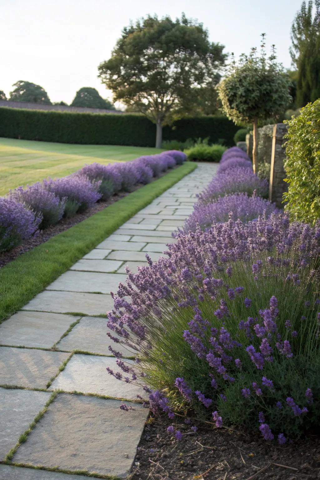 9. Build a Lavender Hedge
