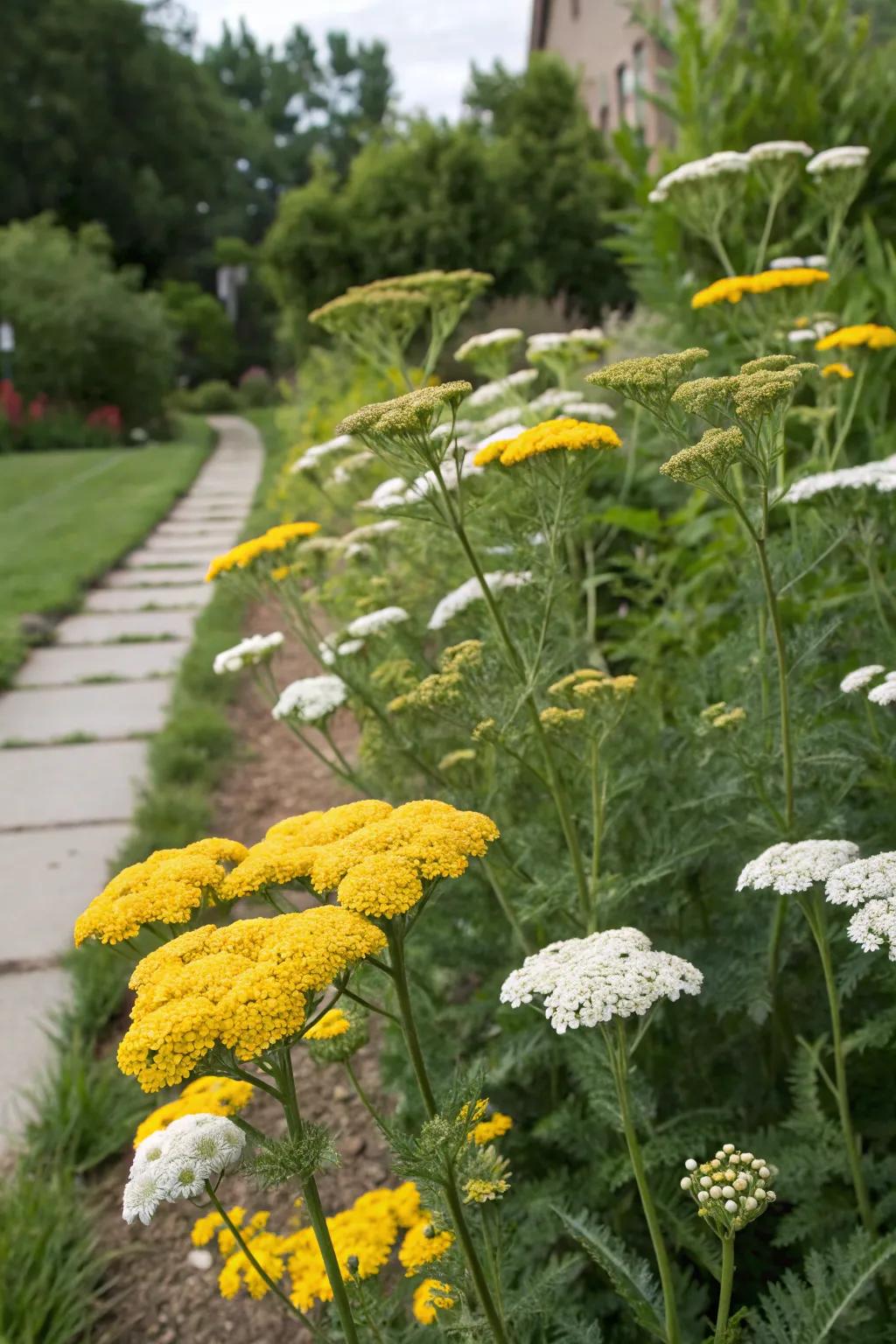7. Yarrow for Color and Resistance