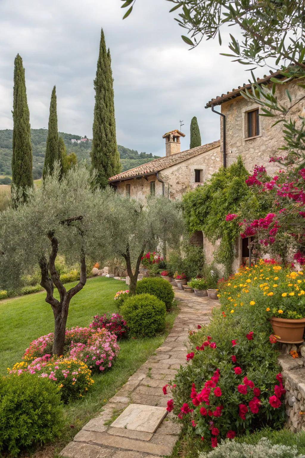 7. Grow Mediterranean Plants
