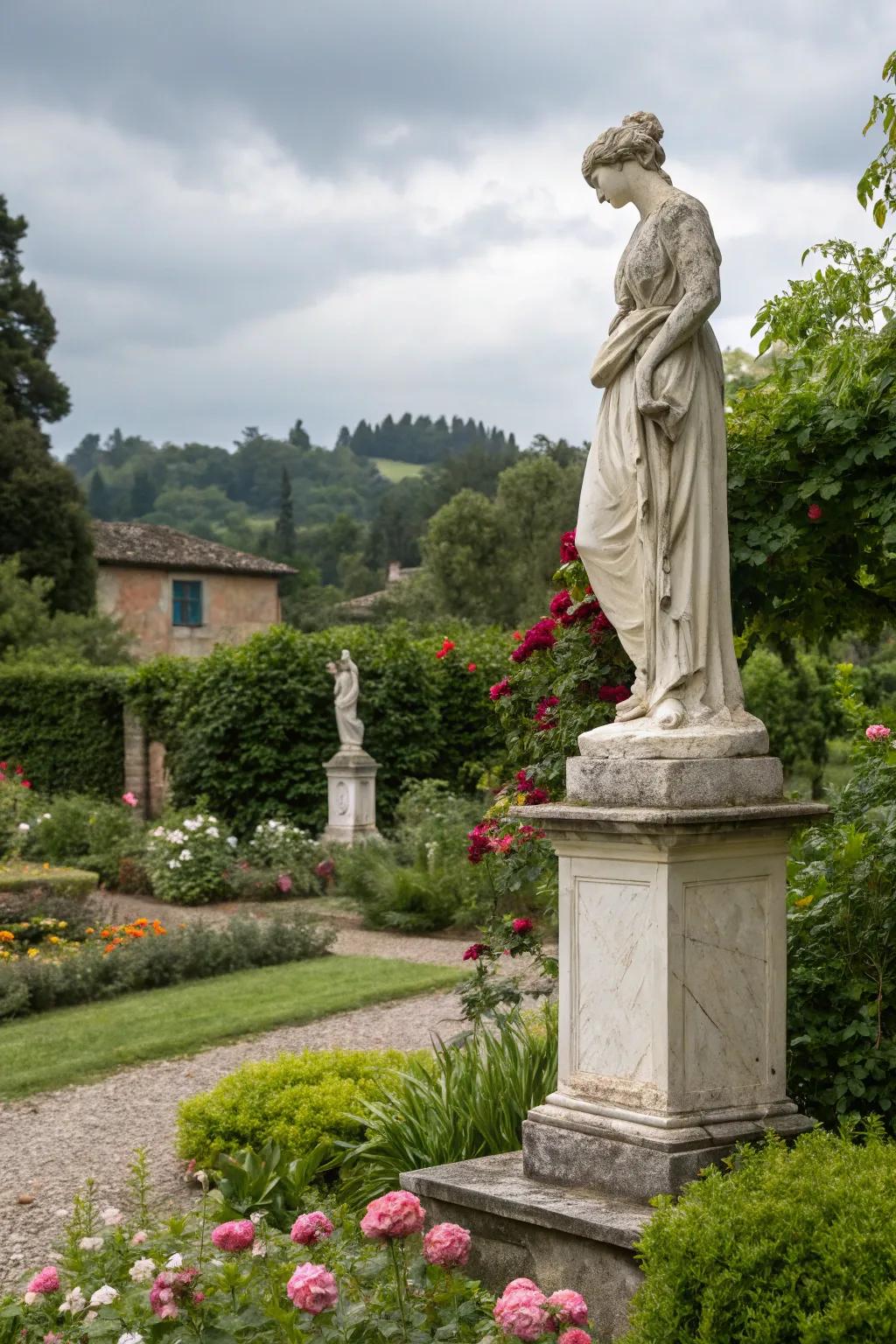 21. Place Classical Garden Statues