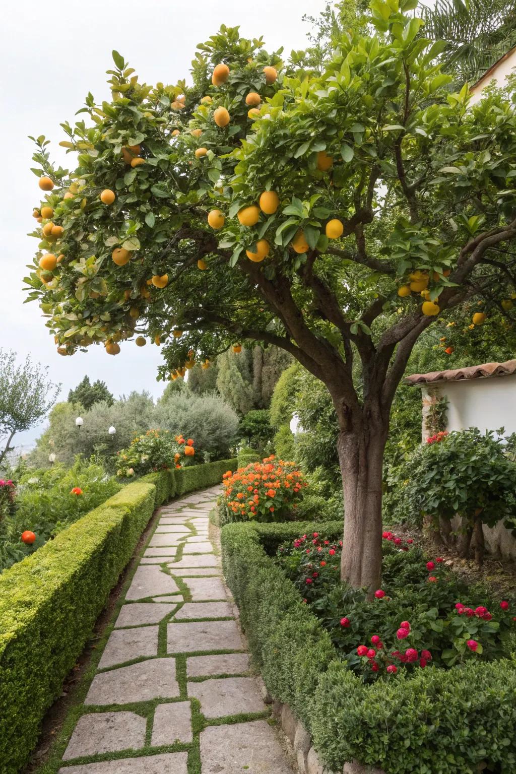 8. Plant Fragrant Citrus Trees