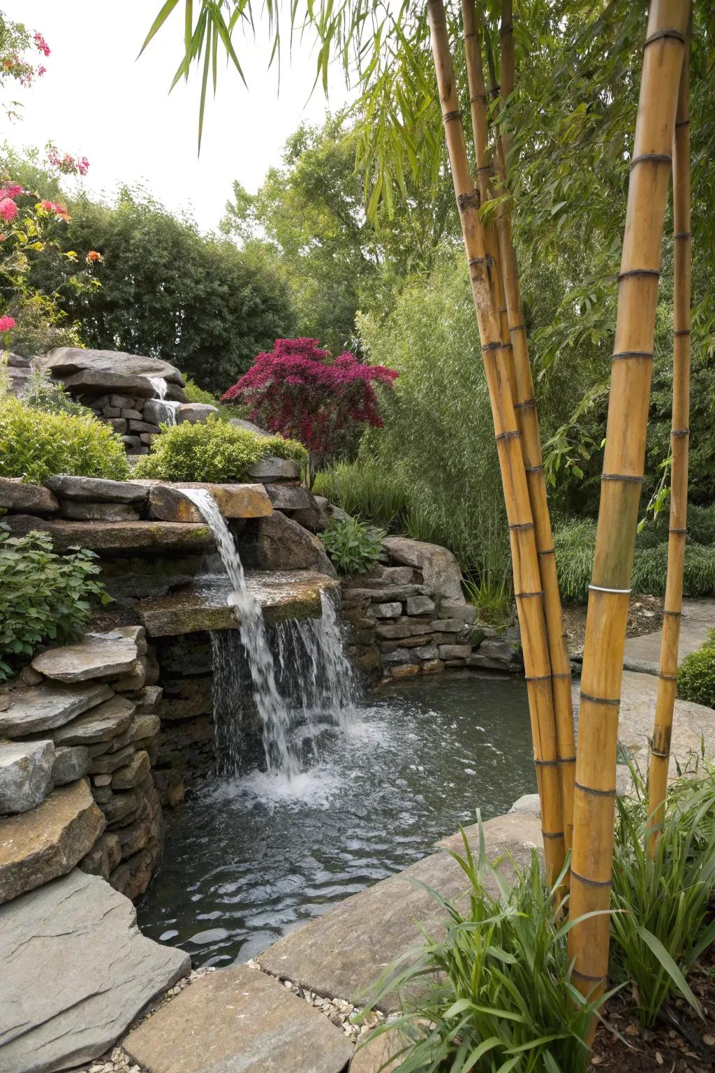 3. Bamboo and Flagstone Blend